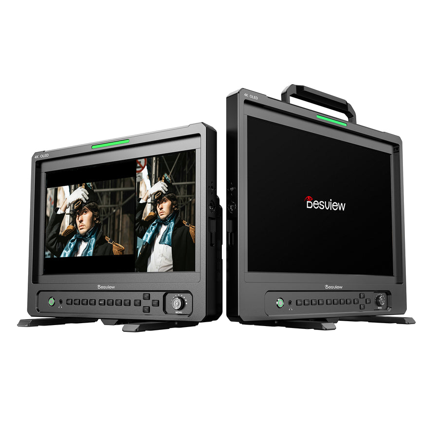 Desview D21 撮影用モニター持ち運び 縦型 ショート動画用 360°回転＆縦