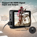R5II 5.5" Camera Field Monitor 1920 x 1080 High Brightness 4K HDMI DSLR On Camera Touch Monitor 3D Lut Waveform VectorScope Histogram Peaking Focus